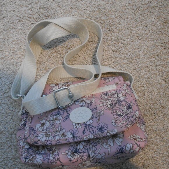 Kipling Sabian Mini bag Pristine Pink Poppy Crossbody Bag - Picture 15 of 16